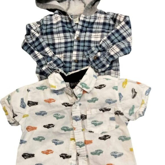 Little Boys Shirts 5 Pieces size 12M-24M - Picture 2 of 10